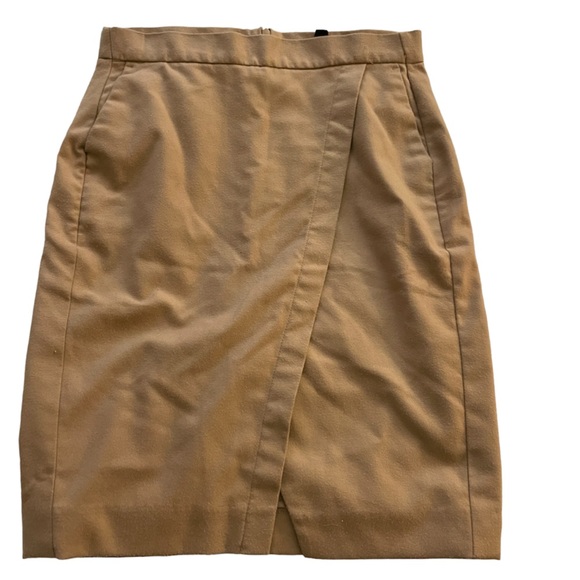 Banana Republic Dresses & Skirts - *BANANA REPUBLIC* tan pencil skirt with slot, OOP
